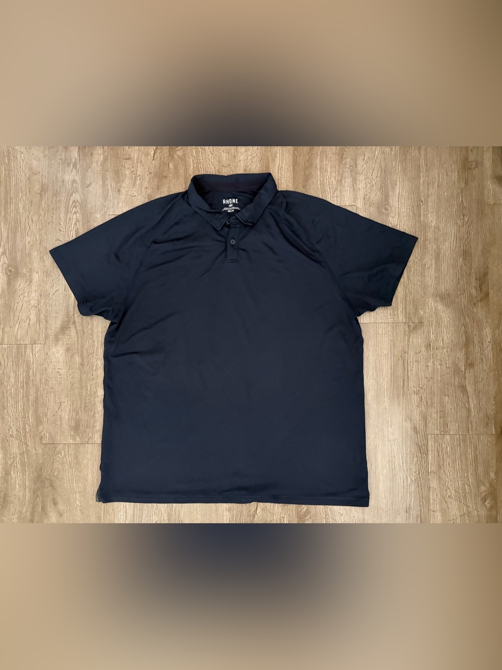 Rhone Performance Polo Navy XXL Stretch Moisture-Wicking Short Sleeve